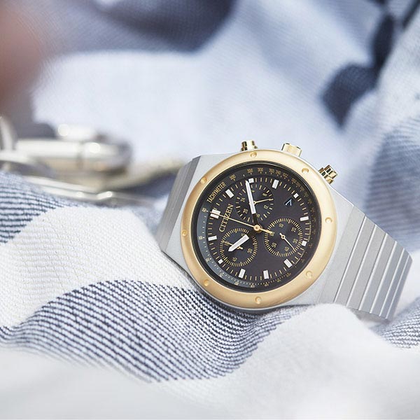 シチズンコレクション CITIZENCOLLECTION 1984 chronograph 特定店限定モデル 世界限定1100本 AT2544-64E メンズ