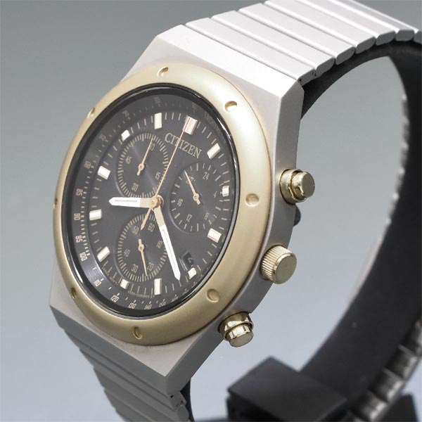 シチズンコレクション CITIZENCOLLECTION 1984 chronograph 特定店限定モデル 世界限定1100本 AT2544-64E メンズ