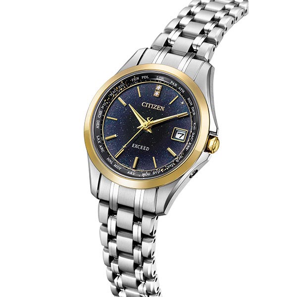 シチズン エクシード EXCEED 七夕モチーフ「天の川」 限定ペアモデル 第3弾 限定400本 EC1127-68L レディース