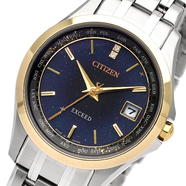 シチズン エクシード EXCEED 七夕モチーフ「天の川」 限定ペアモデル 第3弾 限定400本 EC1127-68L レディース