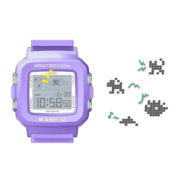 カシオ ベビーG BABY-G BABY-G+PLUS(ベイビージープラス) BGD-10K-6JR レディース