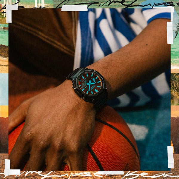 カシオ Gショック G-SHOCK Beach Time Lapse Series GA-2100TLS-8AJF メンズ
