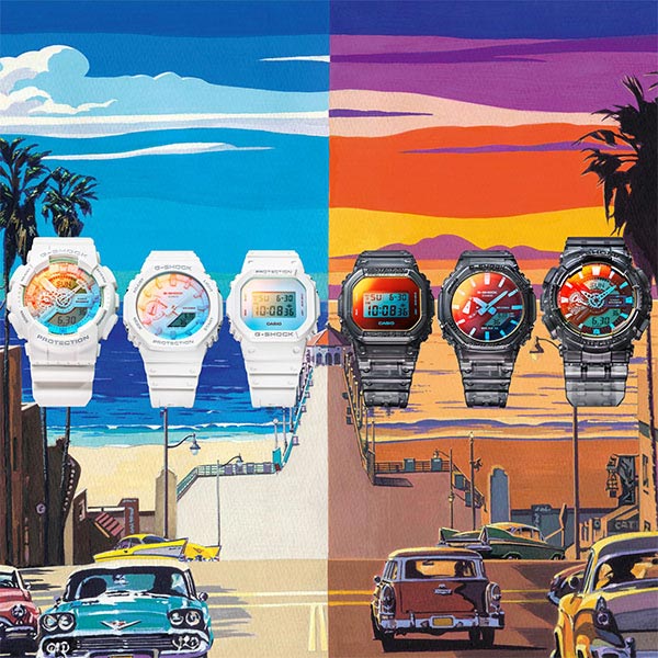 カシオ Gショック G-SHOCK Beach Time Lapse Series GA-2100TLS-8AJF メンズ