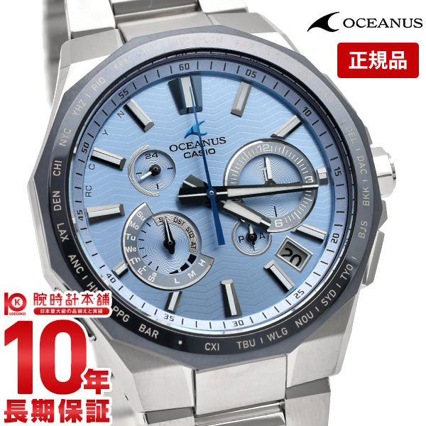 カシオ オシアナス OCEANUS OCEANUS 20th Anniversary Model 世界限定1000本 OCW-T6000BV-2AJR メンズ