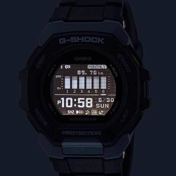 カシオ Gショック G-SHOCK G-SQUAD ジースクワッド GBD-300-1JF メンズ