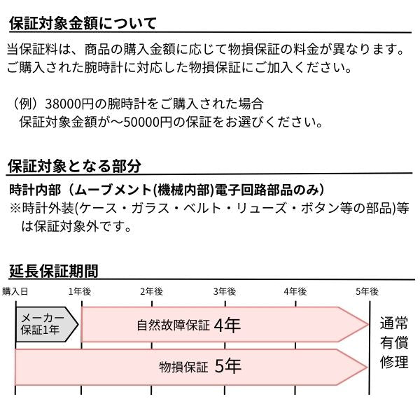 外装修理 物損保証 ユニセックス