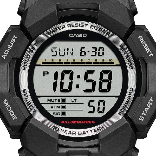 カシオ Gショック G-SHOCK 10year Rugged Digi GD-010-1JF メンズ