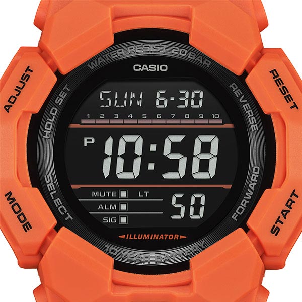 カシオ Gショック G-SHOCK 10year Rugged Digi GD-010-4JF メンズ