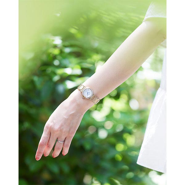 シチズン シチズンエル CITIZENL ROUND collection エコ・ドライブ ソーラー ラウンド シェル プレゼント EM1123-89D レディース