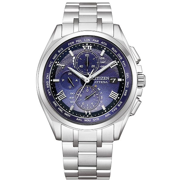 シチズン アテッサ ATTESA DEAR Collection 2024 世界限定1700本 ペア グラデーション ソーラー電波 チタン AT8240-66L メンズ