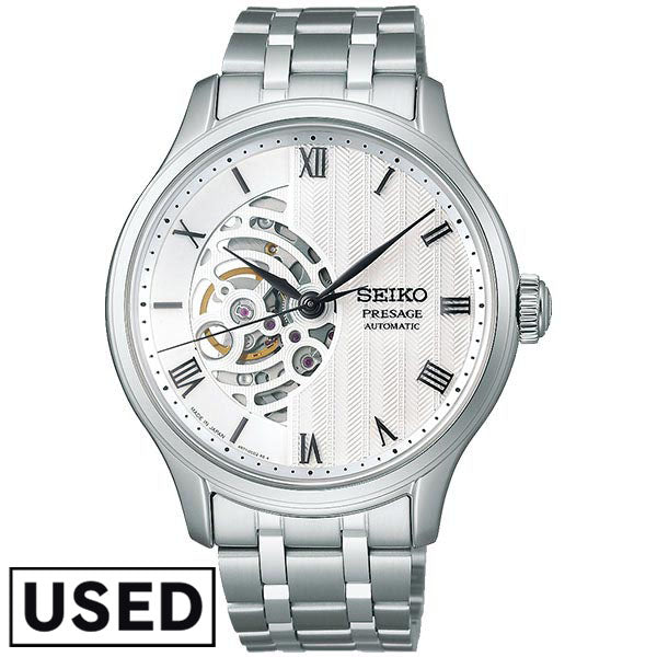 セイコー プレザージュ PRESAGE Japanese Garden メカニカル オートマチック オープンハート メタル ビジネス SARY251 メンズ