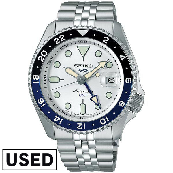 セイコー5スポーツ SEIKO5sports SKXシリーズ メカニカル オートマチック メタル カジュアル ビジネス SBSC017 メンズ
