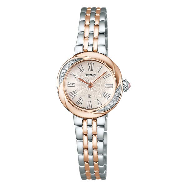 セイコー ルキア LUKIA LUKIA Grow メタル プレゼント カジュアル ビジネス ピンクゴールド SSWA002 レディース