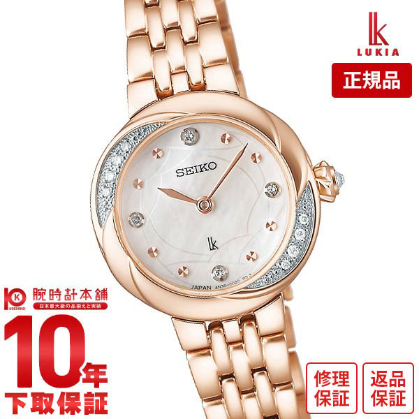 セイコー ルキア LUKIA LUKIA Grow 限定モデル 限定400本 プレゼント カジュアル ビジネス ピンクゴールド SSWA004 レディース