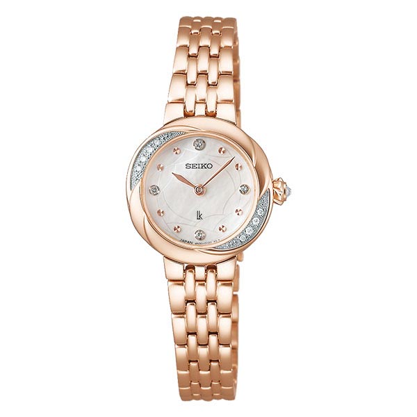 セイコー ルキア LUKIA LUKIA Grow 限定モデル 限定400本 プレゼント カジュアル ビジネス ピンクゴールド SSWA004 レディース