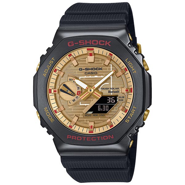 カシオ Gショック G-SHOCK RUI HACHIMURA SIGNATURE MODEL 第四弾 ソーラー Bluetooth 八村塁 GBM-2100RH-1AJR メンズ