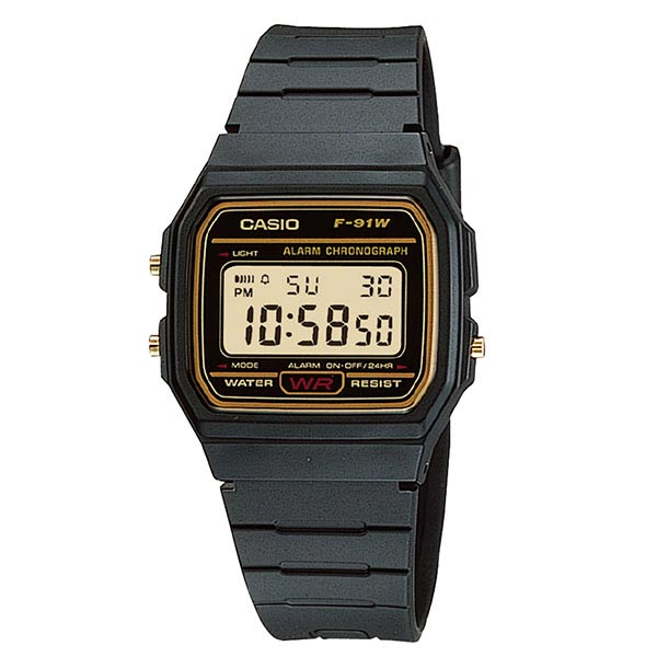 カシオ CASIO CASIO Collection ネット限定 デジタル コンパクト 軽量 女性 男性 子供 キッズ F-91WG-9QJH ユニセックス