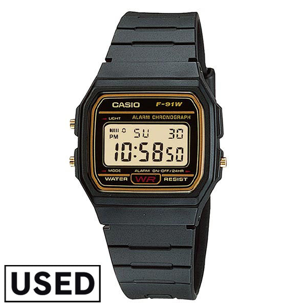 カシオ CASIO CASIO Collection ネット限定 デジタル コンパクト 軽量 女性 男性 子供 キッズ F-91WG-9QJH ユニセックス