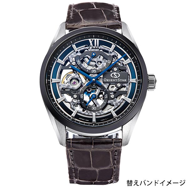 オリエントスター ORIENT コンテンポラリーコレクション スケルトン ハンドワインディング カジュアル ビジネス RK-AZ0103L メンズ