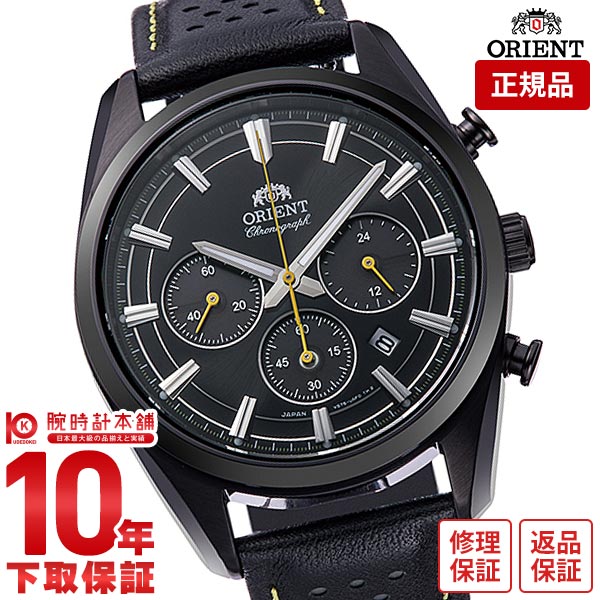 オリエント ORIENT コンテンポラリーコレクション ソーラーパワードクロノグラフ ストップウォッチ RN-TX0307B メンズ