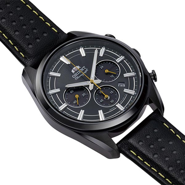 オリエント ORIENT コンテンポラリーコレクション ソーラーパワードクロノグラフ ストップウォッチ RN-TX0307B メンズ