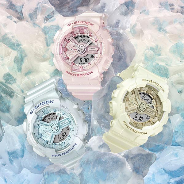 カシオ Gショック G-SHOCK Silky tone colors GMA-S110ST-4AJF ユニセックス
