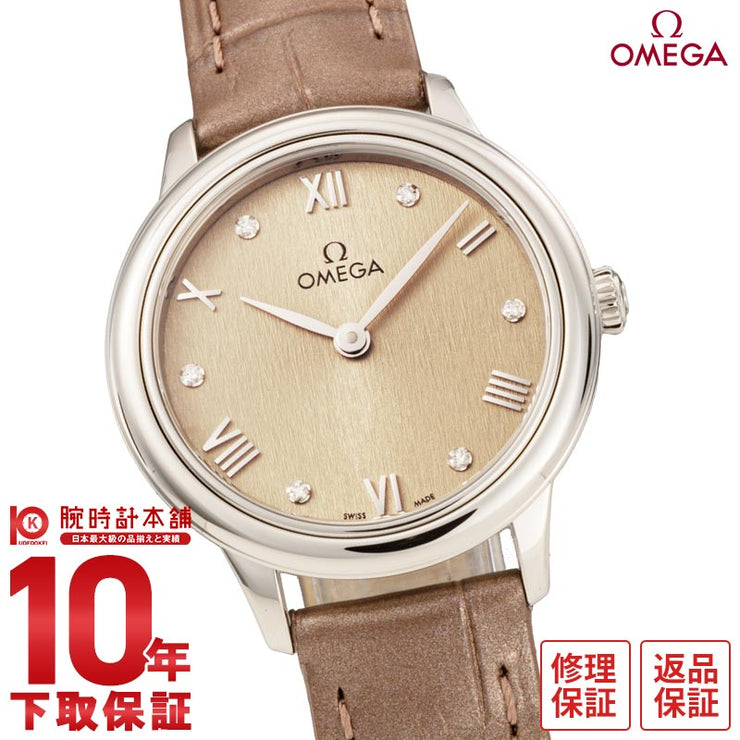 オメガ デビル OMEGA プレステージ 434.13.28.60.59.001 レディース