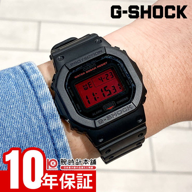 カシオ Gショック G-SHOCK DW-5600BBR-1JF メンズ