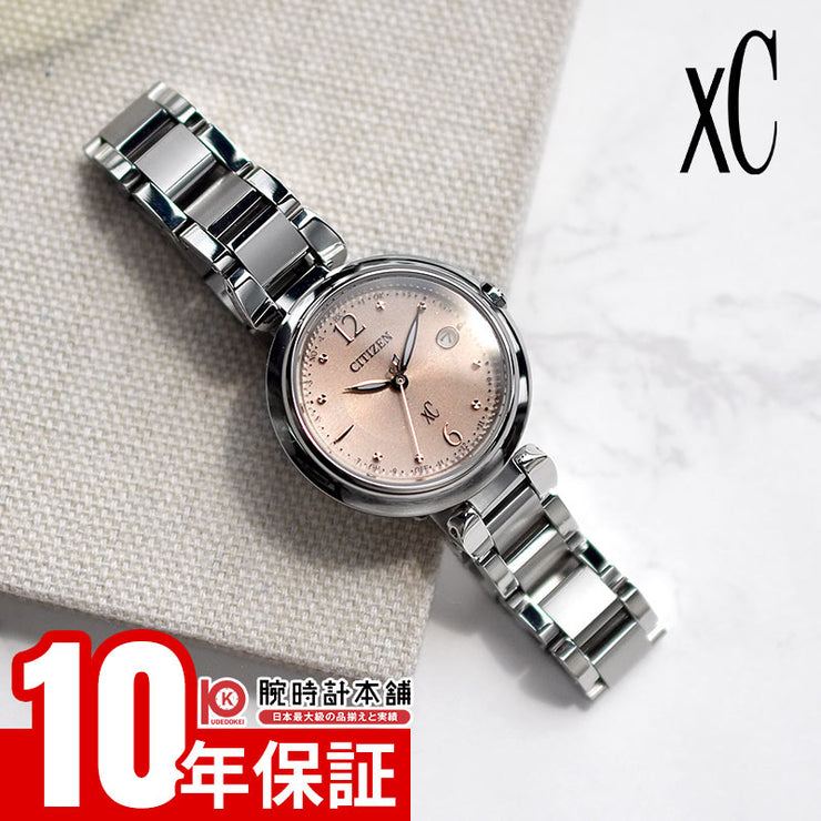 シチズン クロスシー xC mizu collection ES9460-88W レディース ソーラー電波 水コレクション