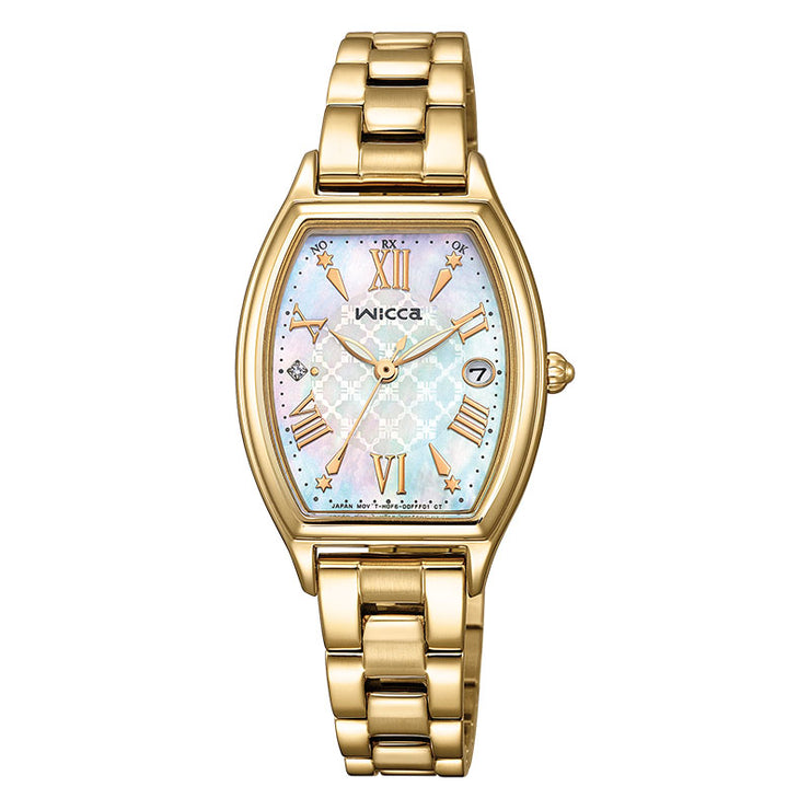 シチズン ウィッカ 限定モデル850本 KS4-022-21 レディース ソーラー電波 ピンクゴールド wicca