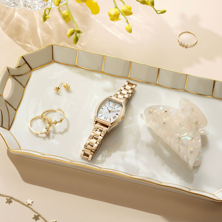 シチズン ウィッカ 限定モデル850本 KS4-022-21 レディース ソーラー電波 ピンクゴールド wicca