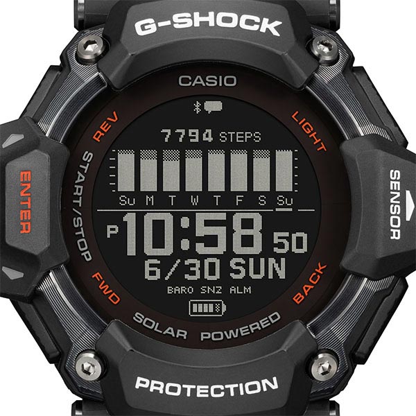 カシオ Gショック G-SHOCK G-SQUAD GBD-H2000 GBD-H2000-1AJR メンズ