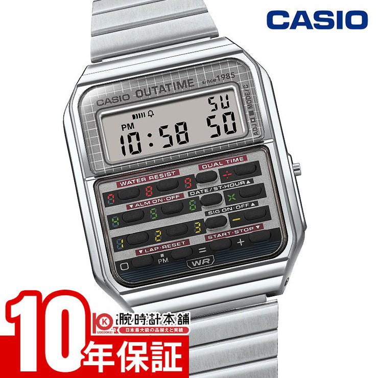 カシオ CASIO CLASSIC カシオクラシック Back to the Futureコラボレーションモデル CA-500WEBF-1AJR ユニセックス バックトゥザフューチャー 腕時計 限定