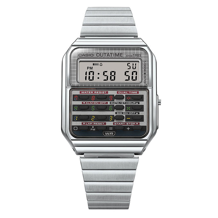 カシオ CASIO CLASSIC カシオクラシック Back to the Futureコラボレーションモデル CA-500WEBF-1AJR ユニセックス バックトゥザフューチャー 腕時計 限定