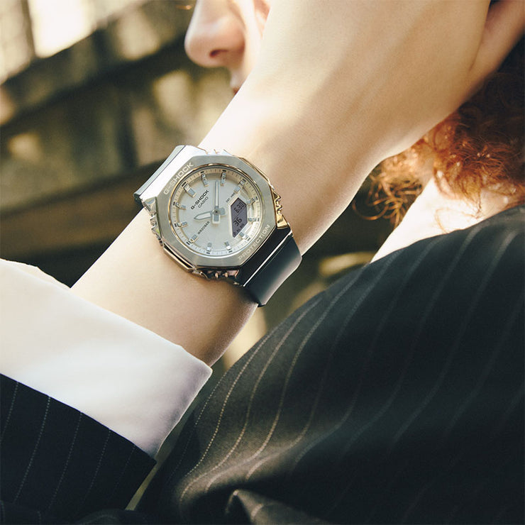 カシオ G-SHOCK Gショック GM-S2110-1A7JF ユニセックス コンパクト