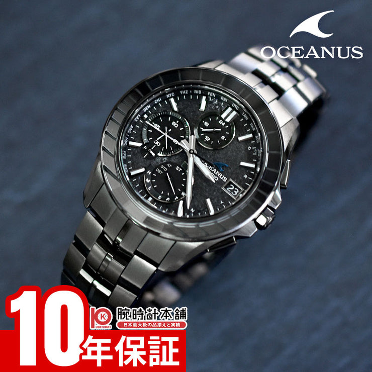 カシオ オシアナス マンタ OCEANUS Manta 世界限定1600本 OCW-S7000CN-1AJF メンズ