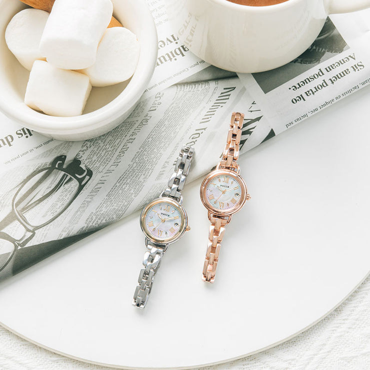 シチズン ウィッカ CITIZEN wicca KL0-561-21 レディース ソーラー電波 シェル