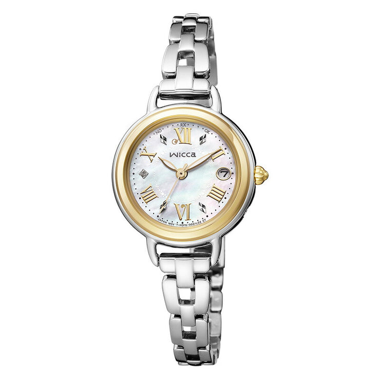 シチズン ウィッカ CITIZEN wicca KL0-537-21 レディース ソーラー電波 シェル