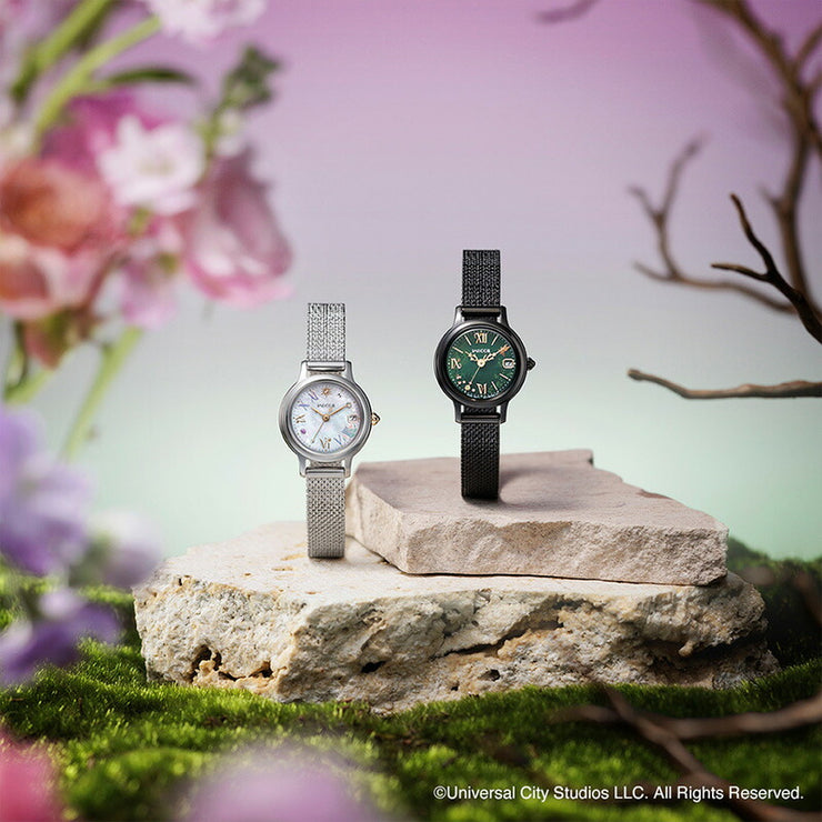 シチズン ウィッカ CITIZEN wicca UNIVERSAL 限定モデル 映画『ウィキッド 永遠の約束』 「グリンダ」モデル 限定モデル550本 KH4-912-21 レディース ソーラーテック シェル