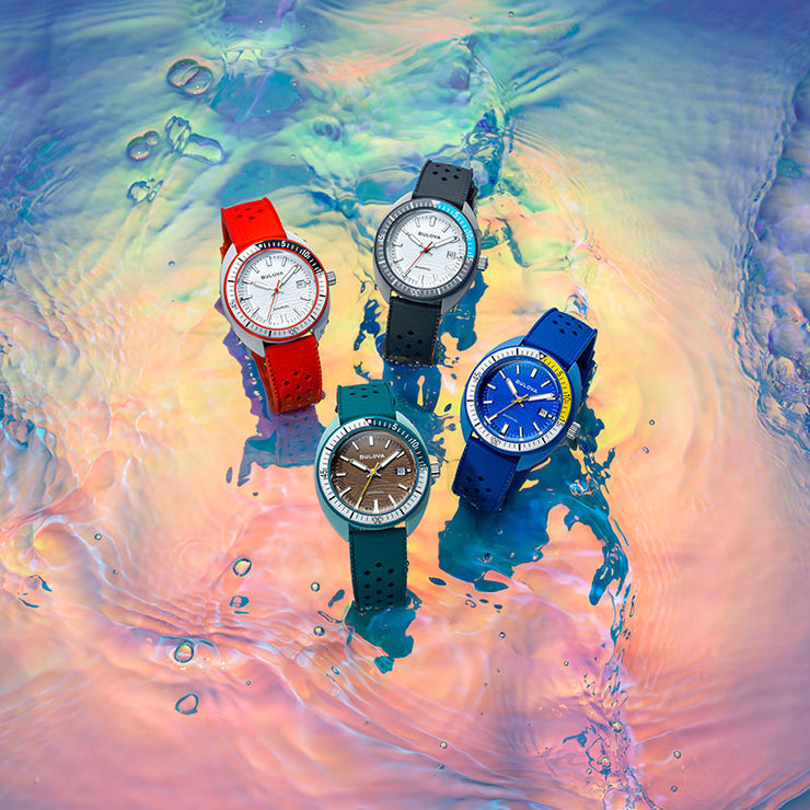 ブローバ アーカイブスシリーズ スノーケル BULOVA Archives Series Snorkel ウミガメ 98B446 メンズ