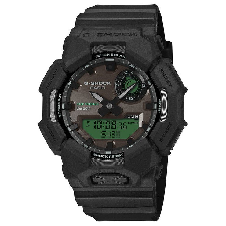 カシオ Gショック G-SHOCK GA-B010BEG-1AJF 男性 黒 緑 Bluetooth