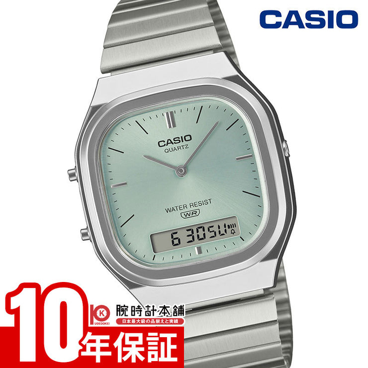 カシオ カシオクラシック CASIO CLASSIC AQ-240E-2AJF ユニセックス レトロ パステルカラー