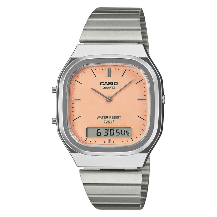 カシオ カシオクラシック CASIO CLASSIC AQ-240E-4AJF ユニセックス レトロ パステルカラー