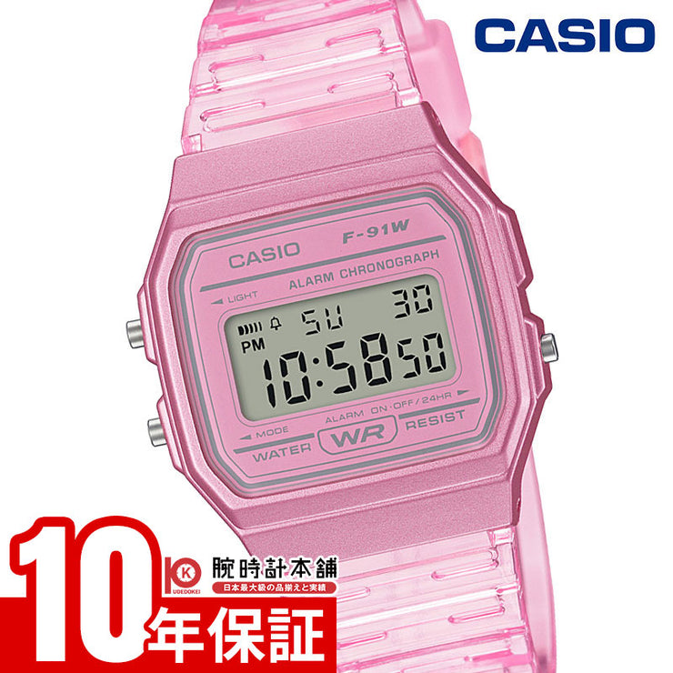 カシオ カシオコレクション CASIO Collection F-91WS-4JH ユニセックス スケルトン レディース メンズ