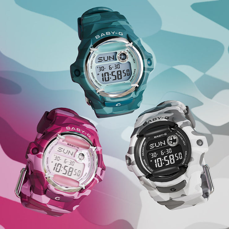 カシオ ベビーG CASIO BABY-G BG-169CM-4JF 女性 迷彩