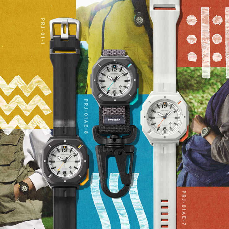 カシオ プロトレック CASIO PRO TREK Hiker Line PRJ-01AE-7JR ユニセックス ハイカーライン 小ぶり カラビナ レディース メンズ