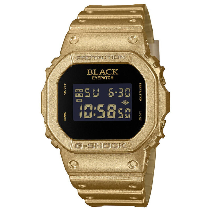 カシオ Gショック CASIO G-SHOCK BlackEyePatchコラボレーションモデル DW-5600BEP-9JR 男性