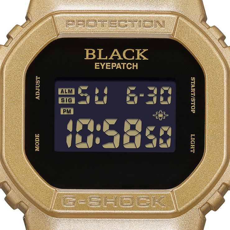 カシオ Gショック CASIO G-SHOCK BlackEyePatchコラボレーションモデル DW-5600BEP-9JR 男性