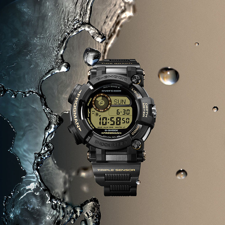 カシオ Gショック CASIO G-SHOCK MASTER OF G FROGMAN GWF-D1000BC-1JF 男性 マスターオブジー フロッグマン ソーラー ダイビング 海