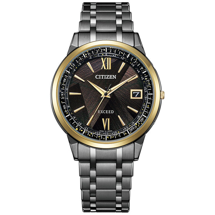 シチズン エクシード CITIZEN EXCEED LIGHT in BLACK Eco-Drive 50th Anniversary Edition 限定500本 CB1147-61E メンズ